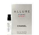 Allure Homme Sport by Chanel 1.5ml-0.05oz Spray Vial Sample with Card